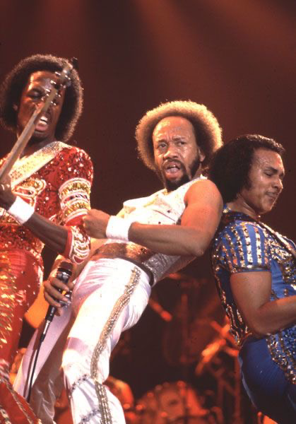 Earth, Wind & Fire performing live