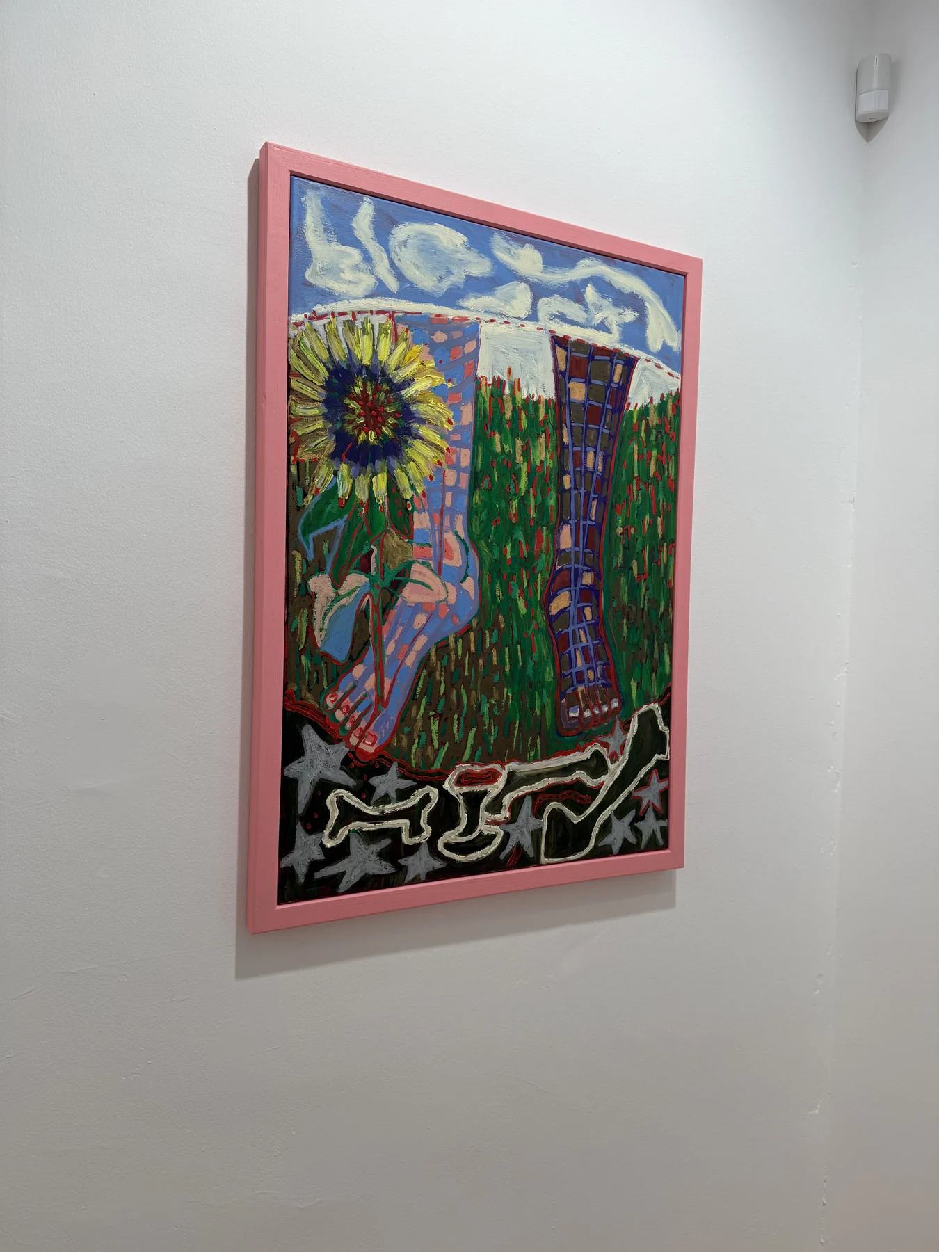 Contemporary artwork seen in Lucerne