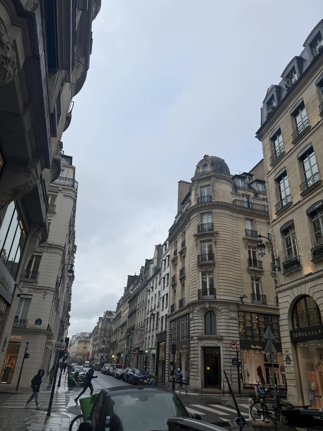 A Paris street scene during JOAT travel fieldwork