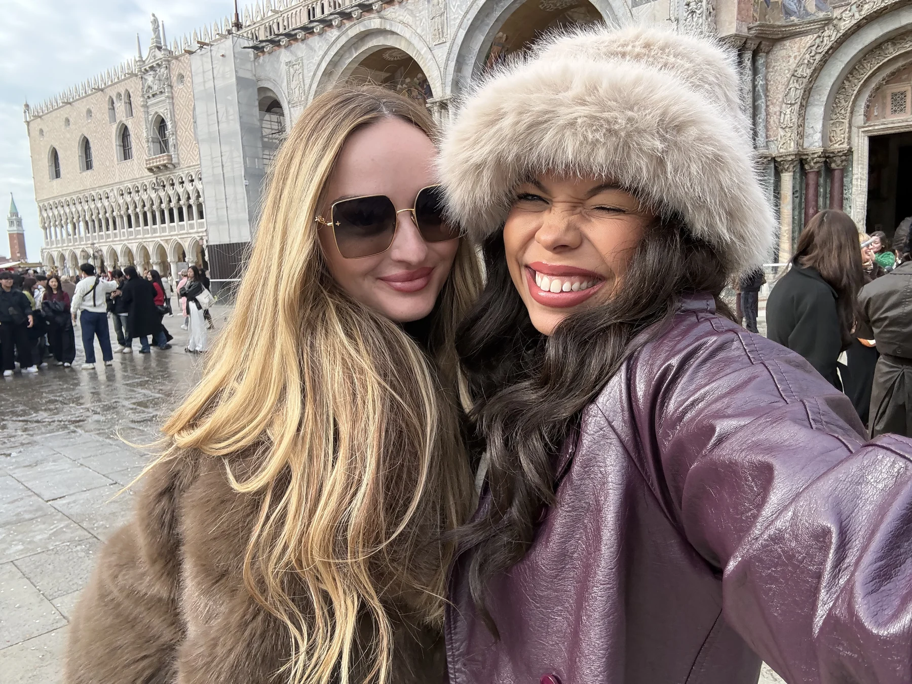 Jenica and Haley in Venice