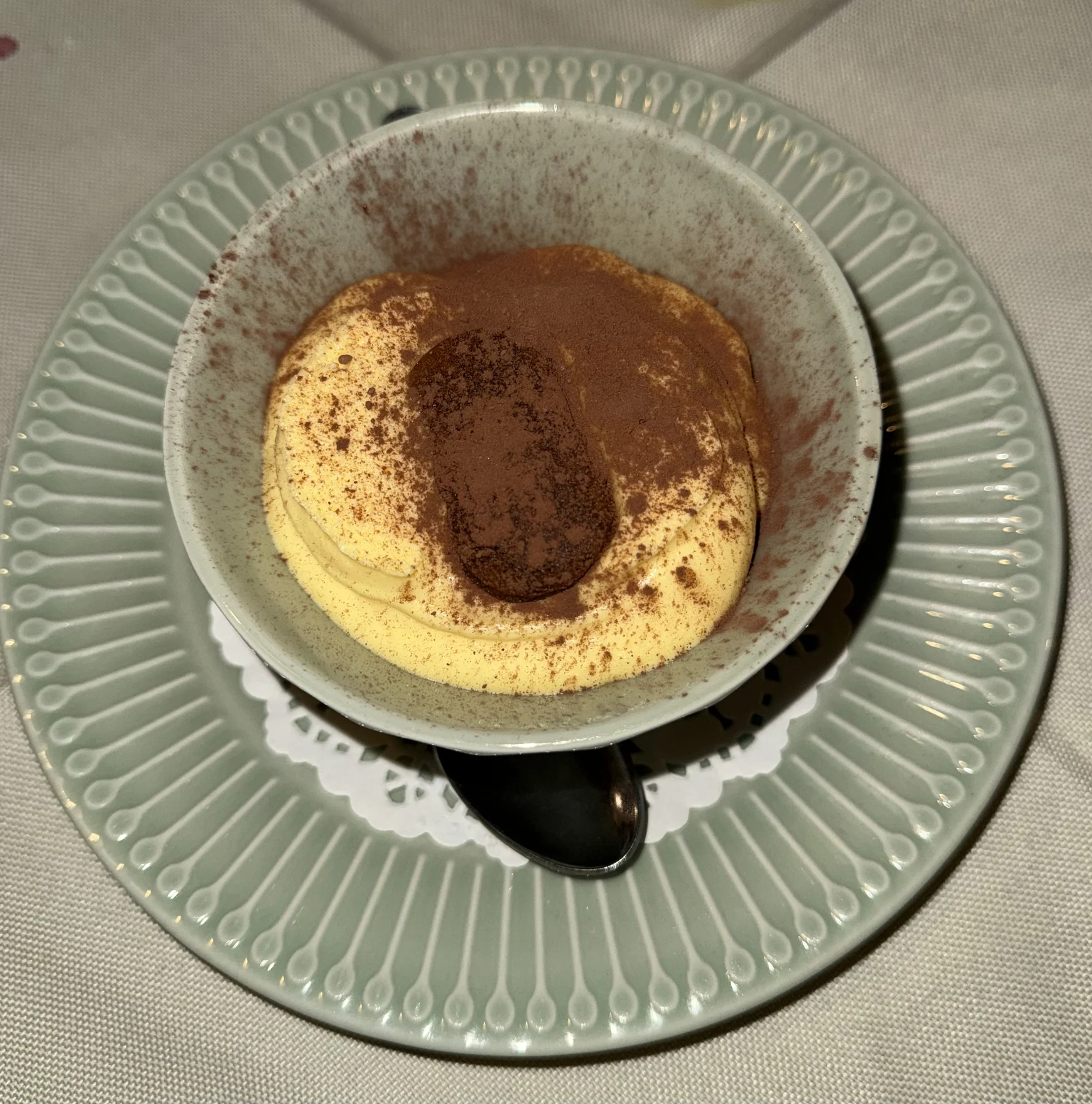 Tiramisu served in Venice