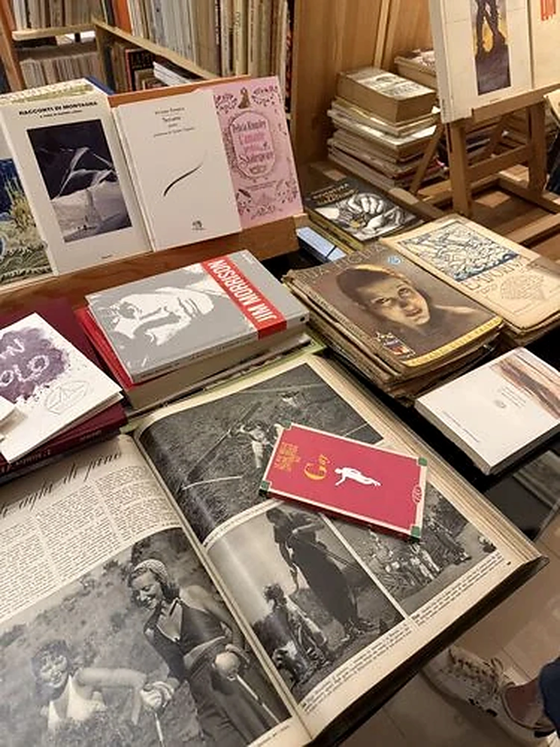 Vintage books and printed pieces in Europe